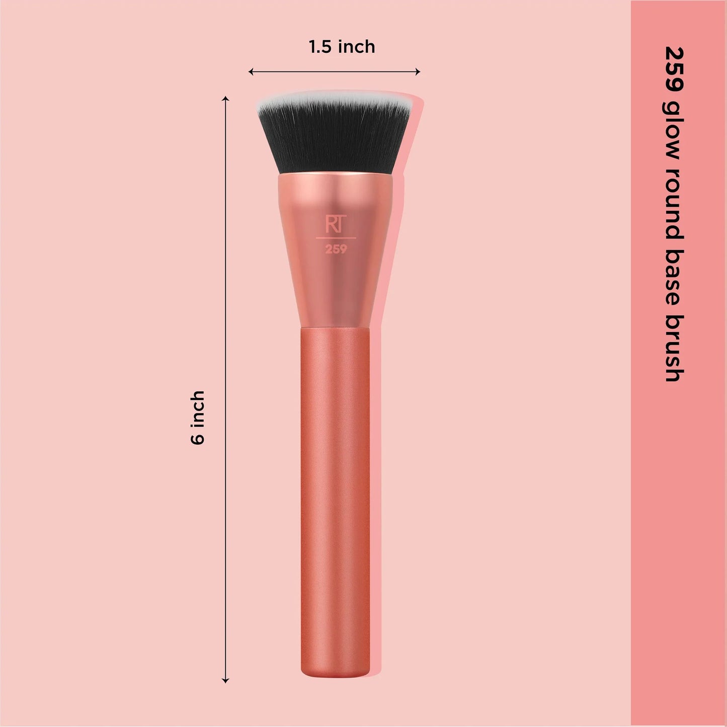 Real Techniques Glow Round Base Brush