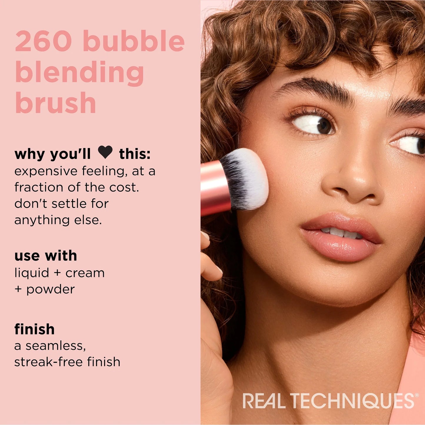 Real Techniques Bubble Blending Makeup Brush