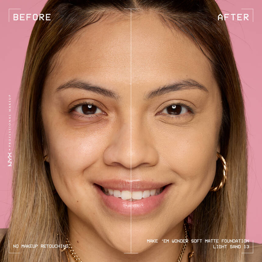 NYX  Make'em Wonder Soft Matte Foundation