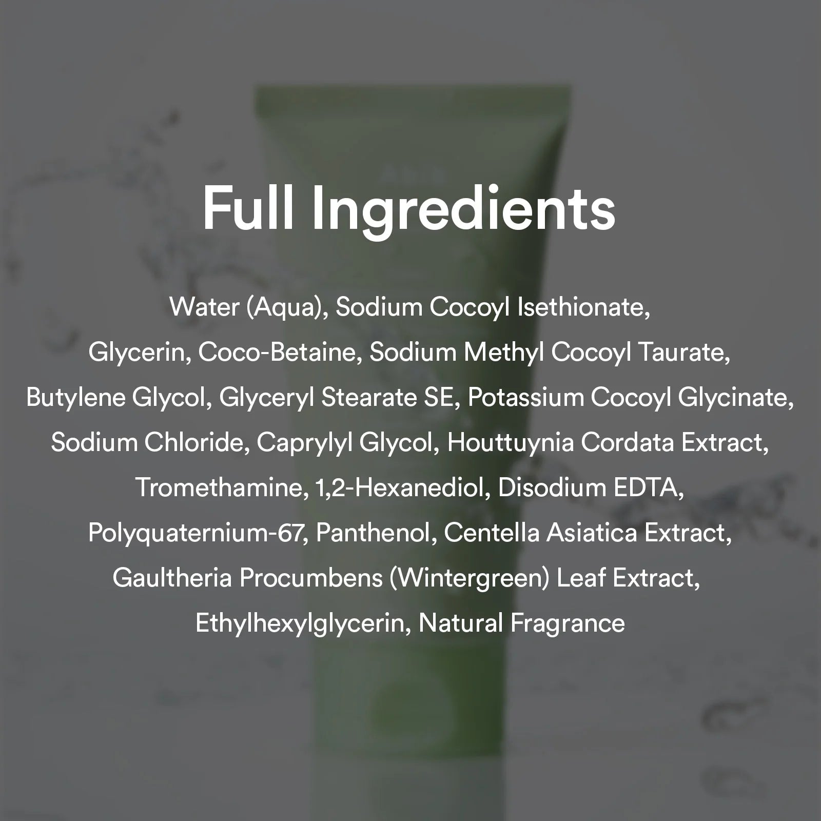 Abib Acne Foam Cleanser Heartleaf Foam