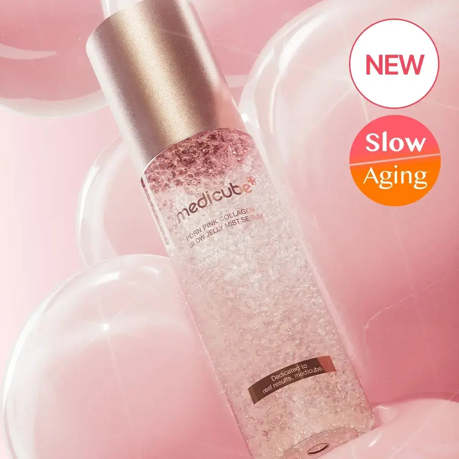 Medicube PDRN Pink Collagen  Glow Jelly Mist Serum 100ml