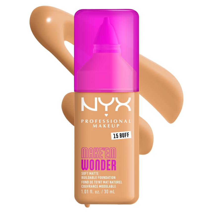 NYX  Make'em Wonder Soft Matte Foundation