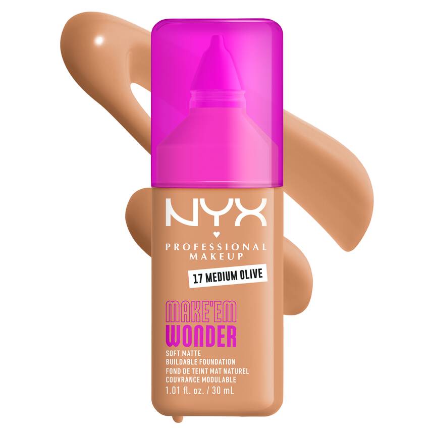 NYX  Make'em Wonder Soft Matte Foundation