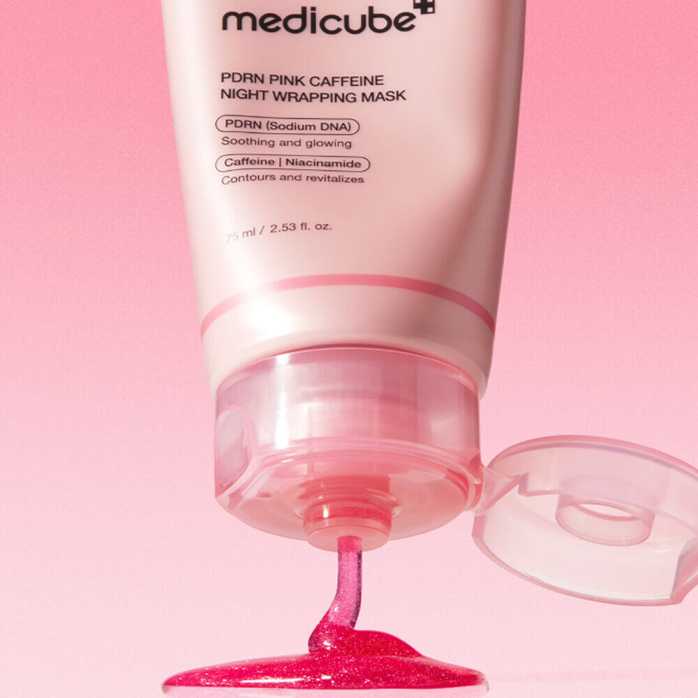 Medicube PDRN Pink Caffeine Night Wrapping Mask
