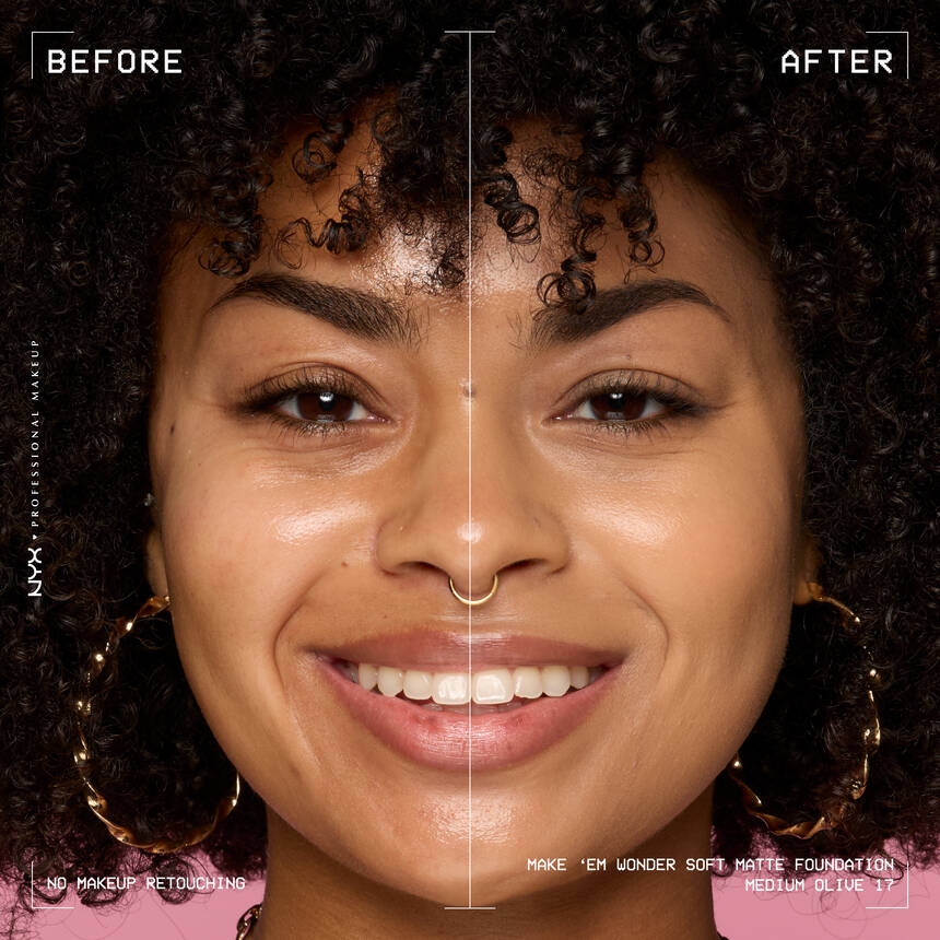 NYX  Make'em Wonder Soft Matte Foundation
