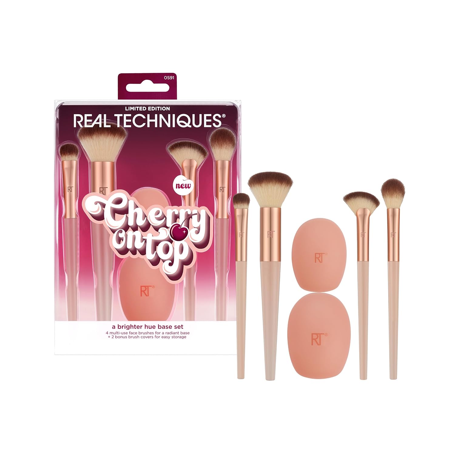 Real Techniques Cherry On Top A Brighter Hue Base Set