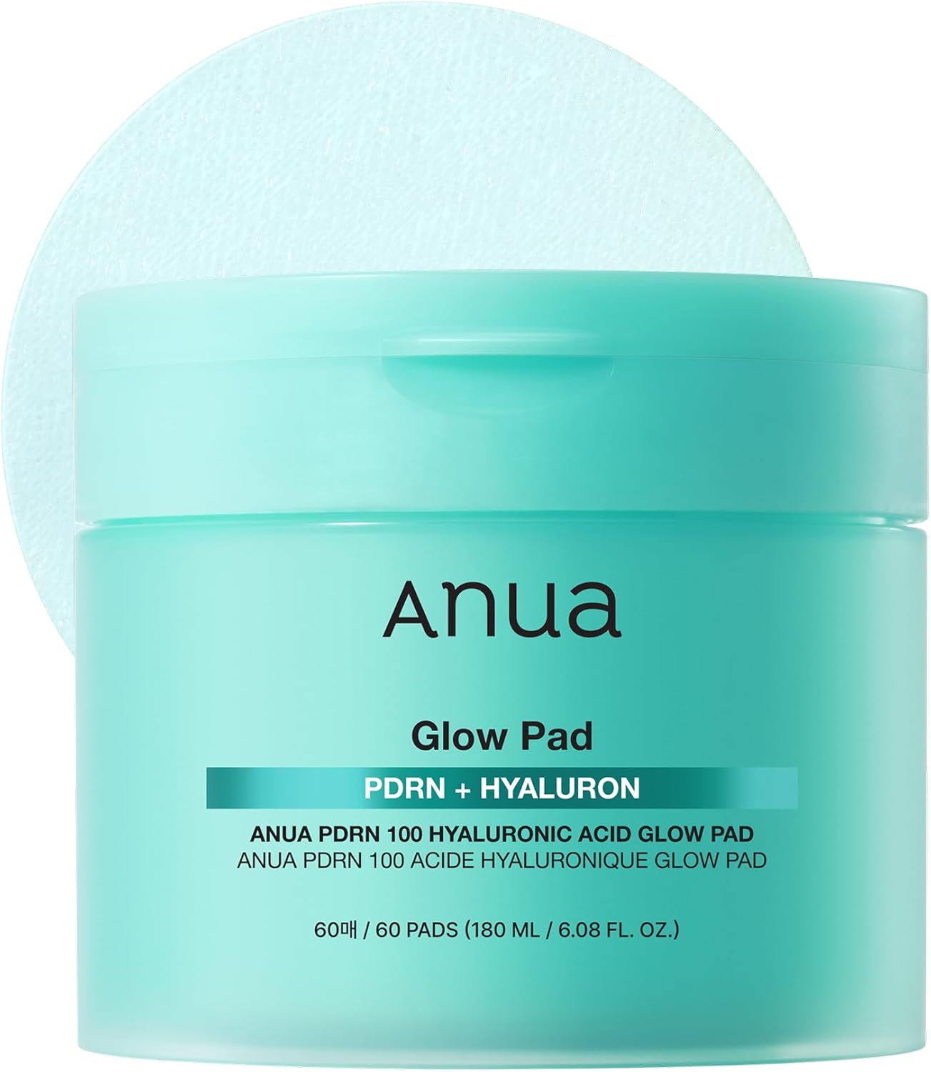 Anua PDRN 100 Hyaluronic Acid Glow 60 Pad
