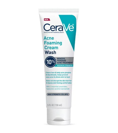 CeraVe Acne Foaming Cream Wash