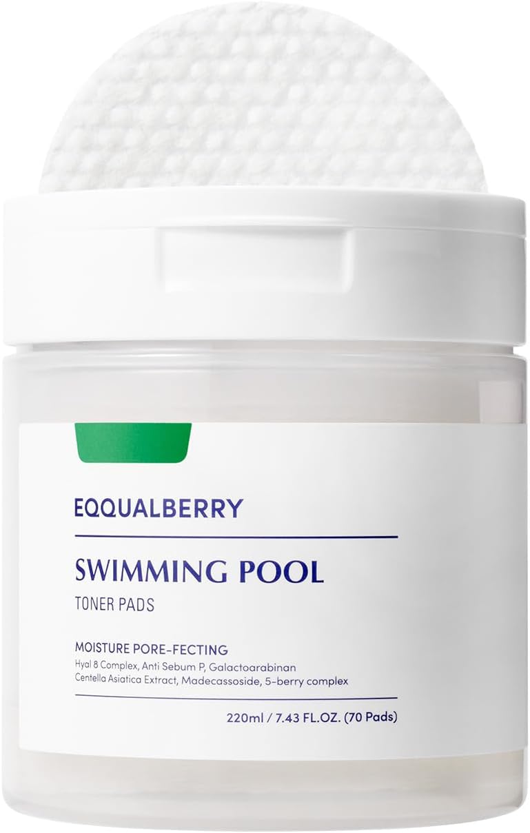 Eqqualberry Swimming Pool Toner Pads 70 pads