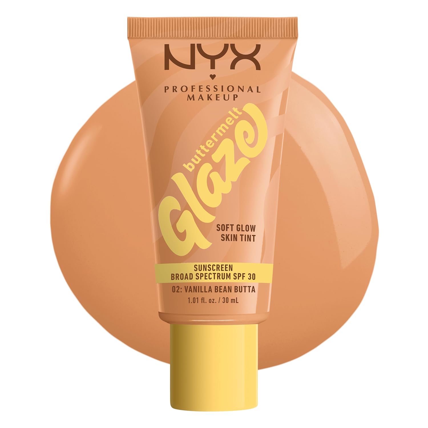 NYX Buttermelt Glaze Soft Glow Skin Tint SPF30