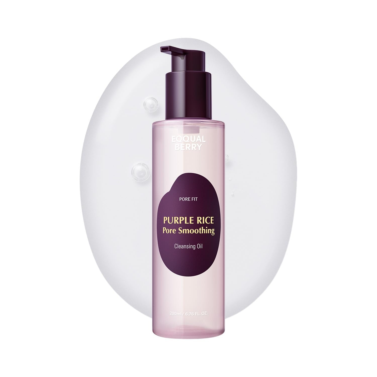 Eqqualberry Purple Rice  Pore Smoothing Cleansing Oil
