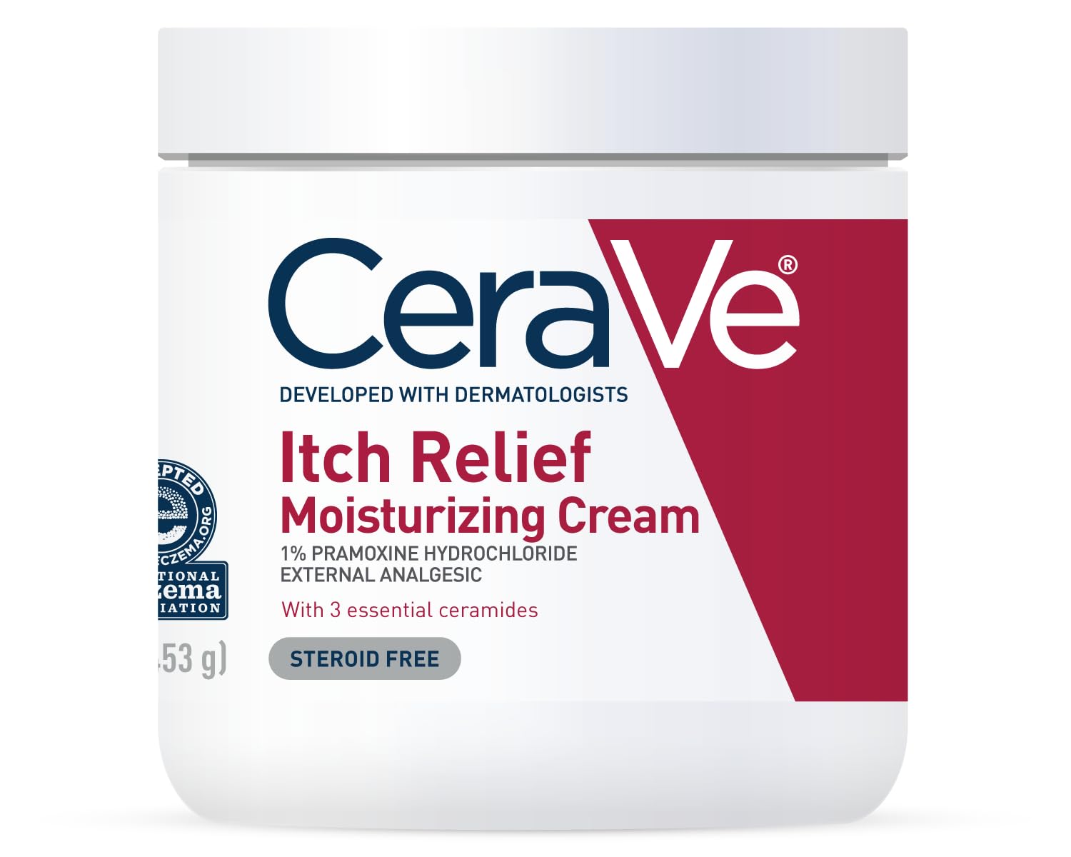 CeraVe Itch Relief Moisturizing Cream 16 oz