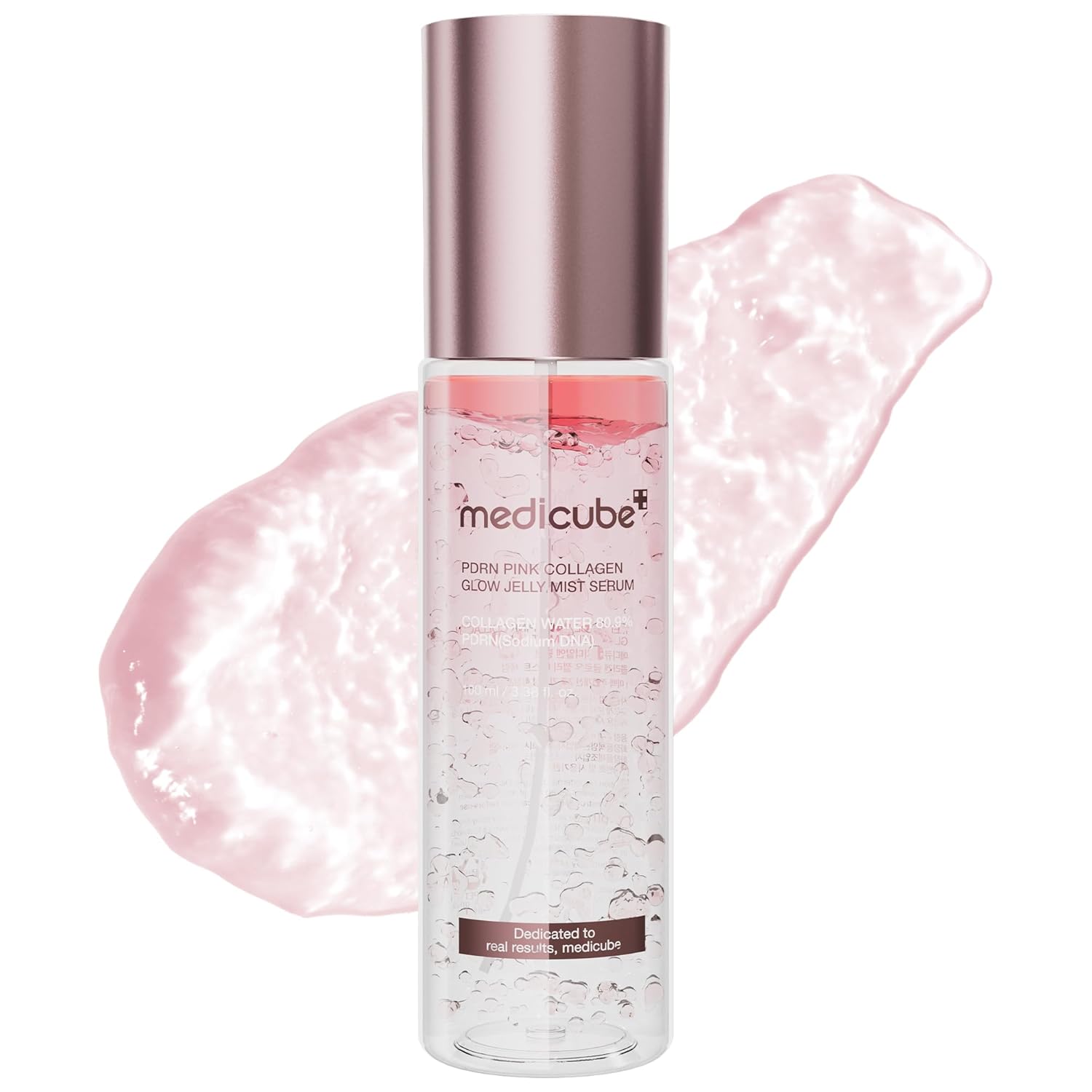 Medicube PDRN Pink Collagen  Glow Jelly Mist Serum 100ml