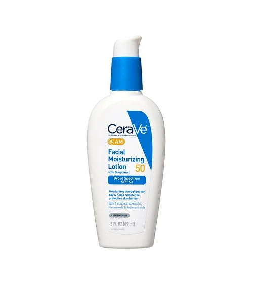 CeraVe AM Moisturizing Lotion SPF 50