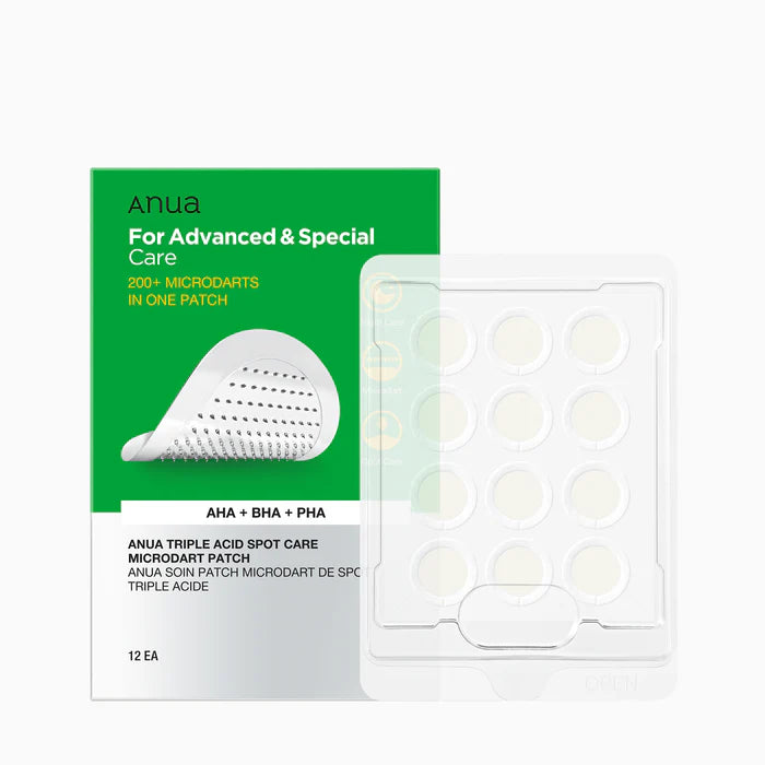 Anua Triple Acid Spot Care Microdart Patch 12ea
