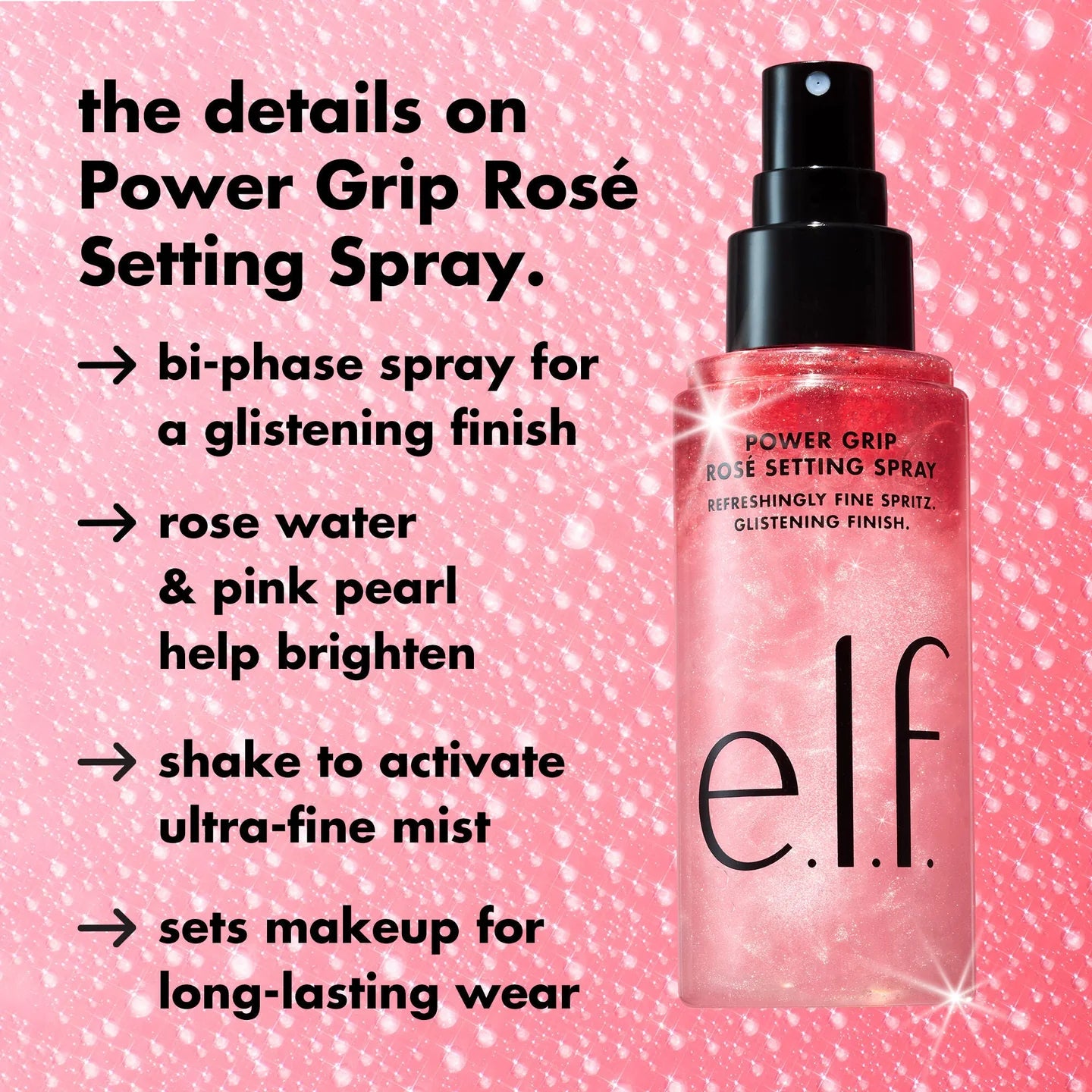ELF Power Grip Dewy Setting Spray 80ml