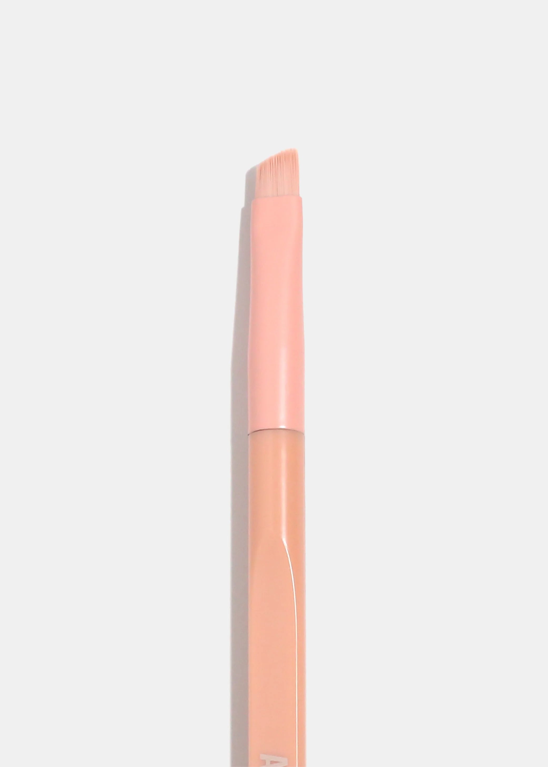 AOA Matte Rose Single Brush - E114 Angled Eyebrow Brush