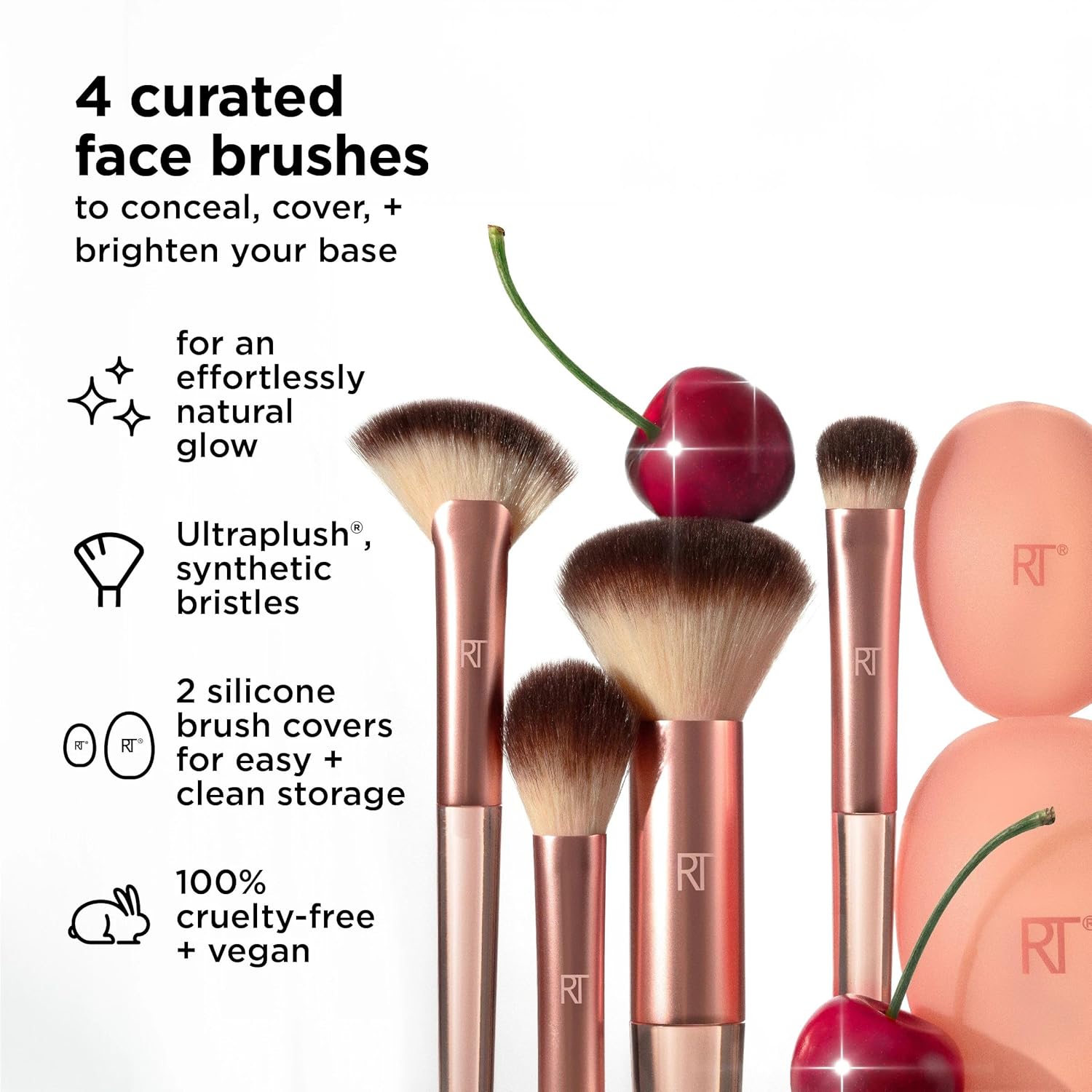 Real Techniques Cherry On Top A Brighter Hue Base Set
