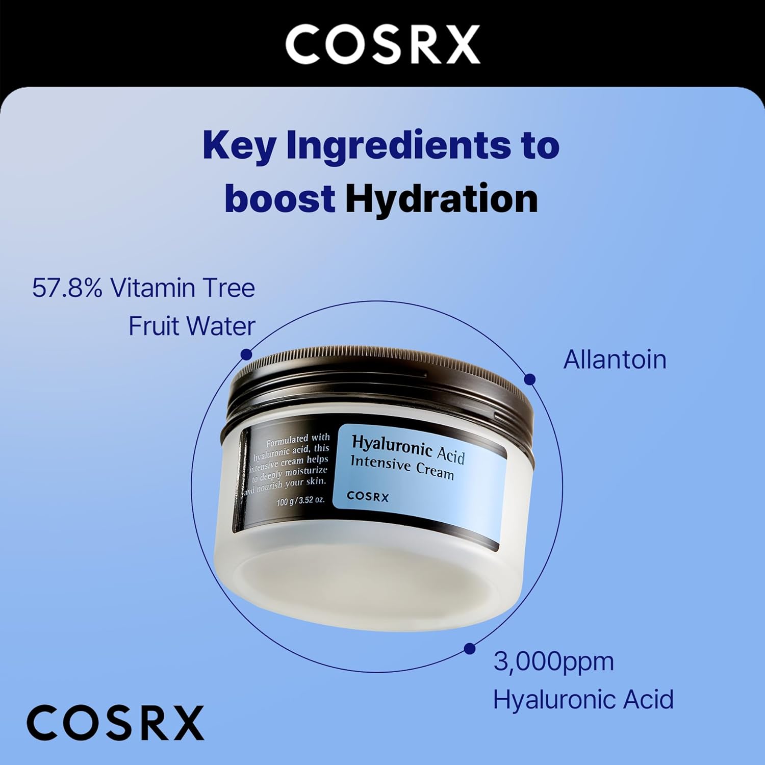 Cosrx Hyaluronic Acid Intensive Cream 100g
