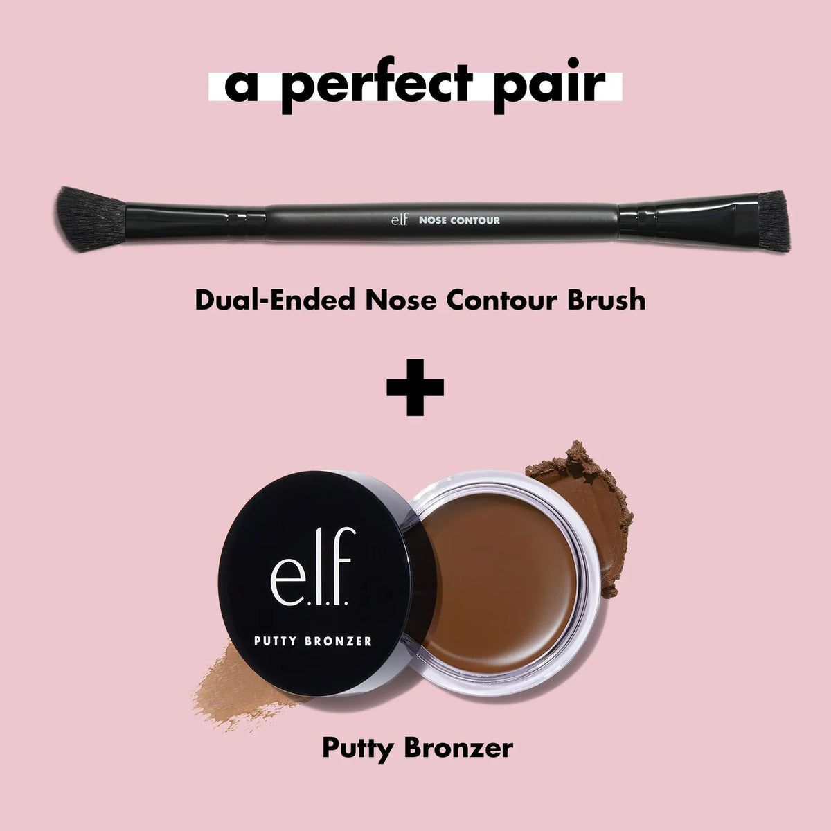 Elf Dual Ended Nose Contour Brush