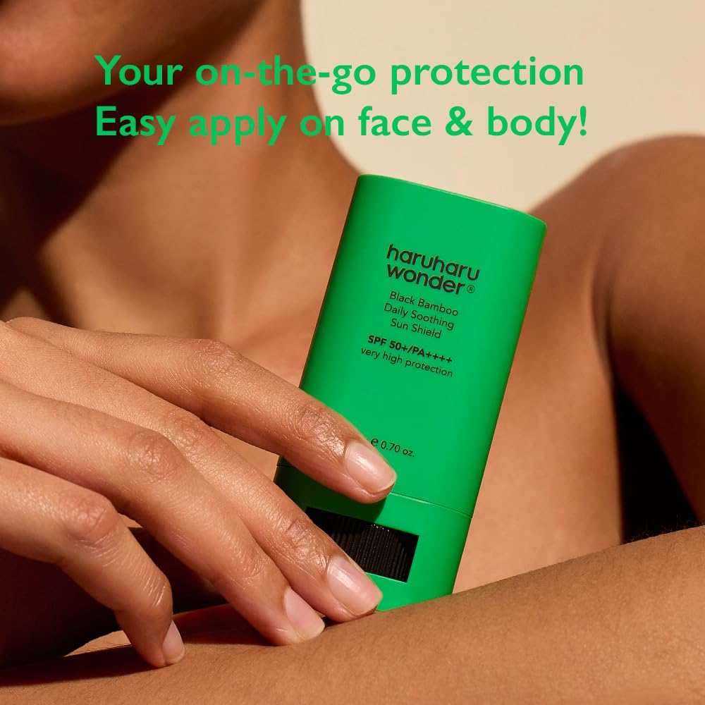 Haruharu Wonder Black Bamboo Daily Soothing Sun Shield Stick
