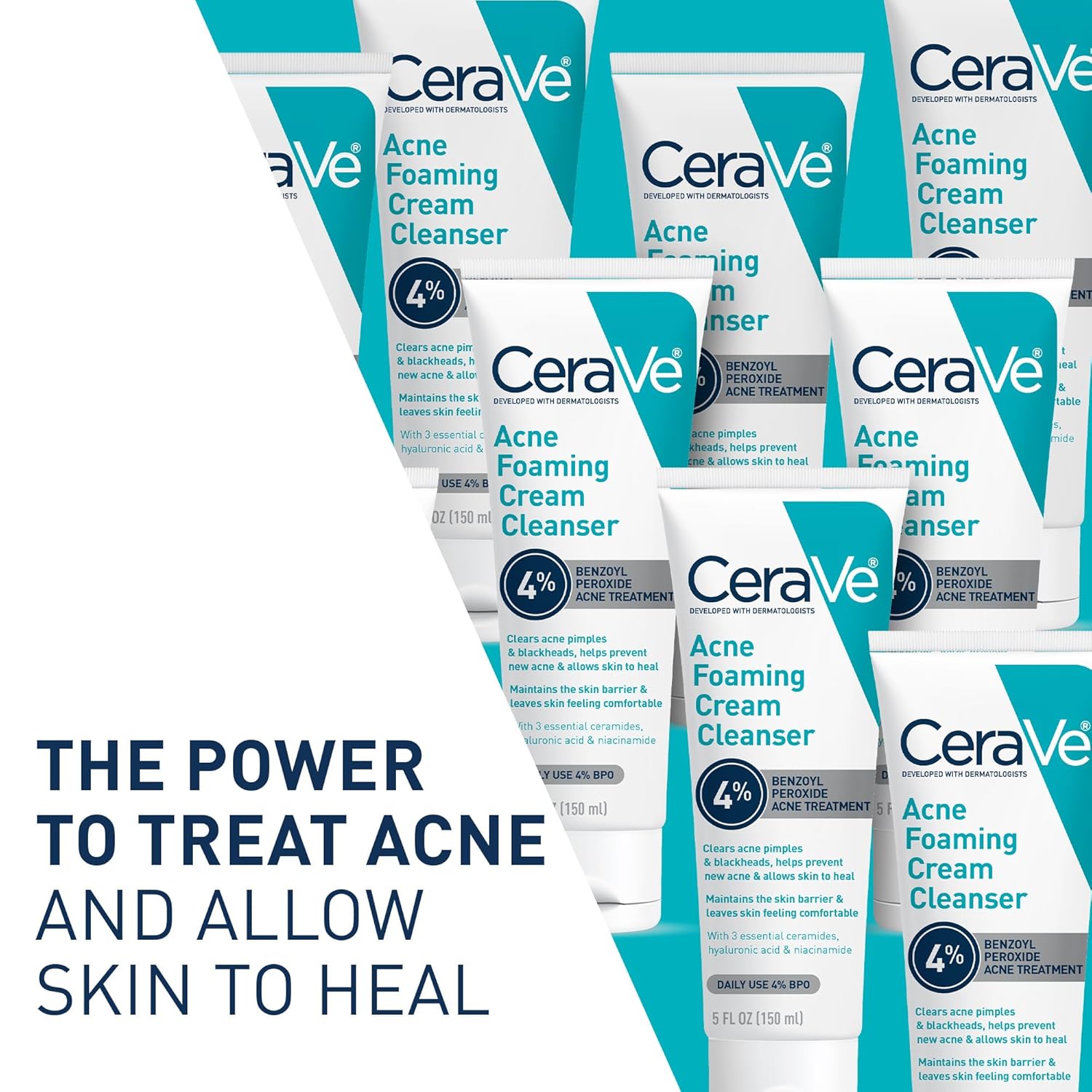 Cerave Acne Foaming Cream Cleanser 4%