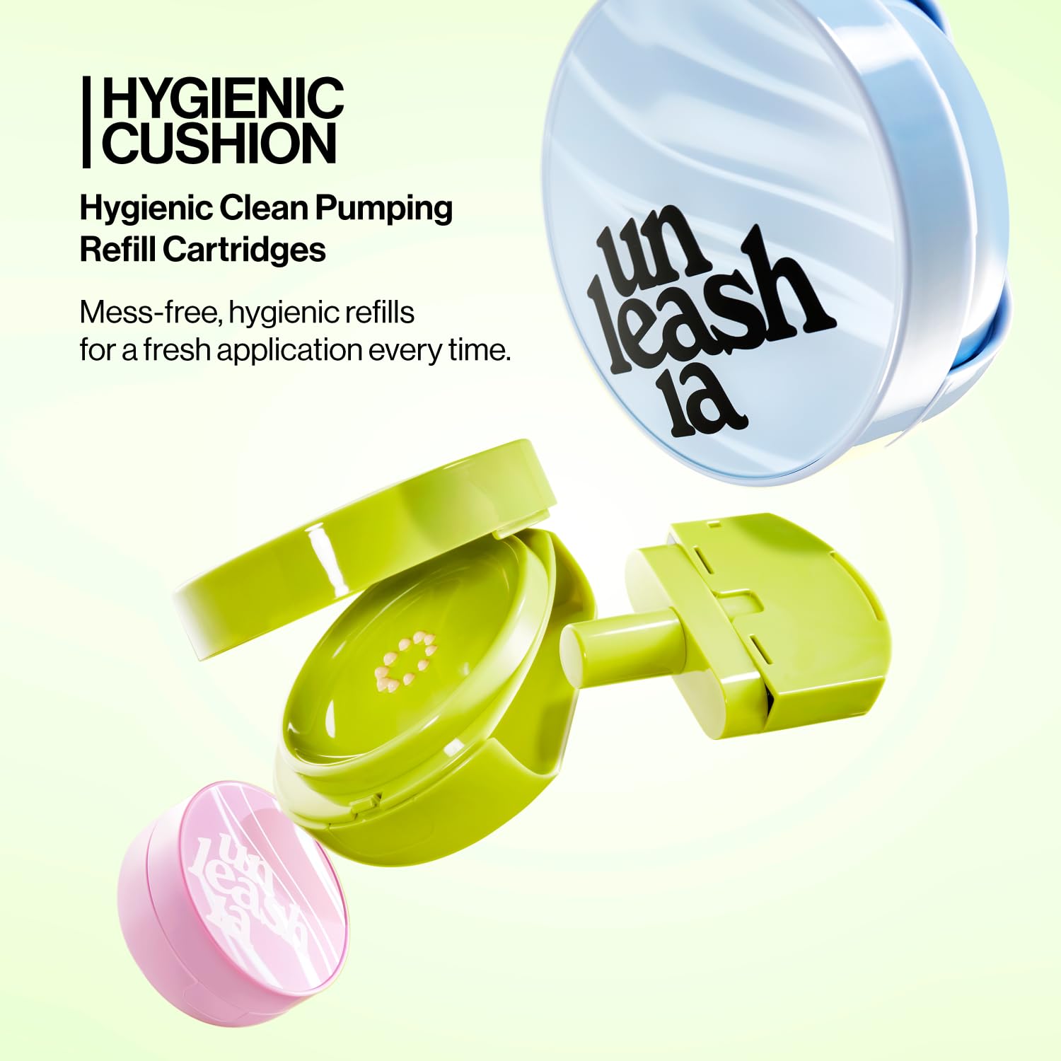 Unleashia Satin Wear Healthy-Green Cushion