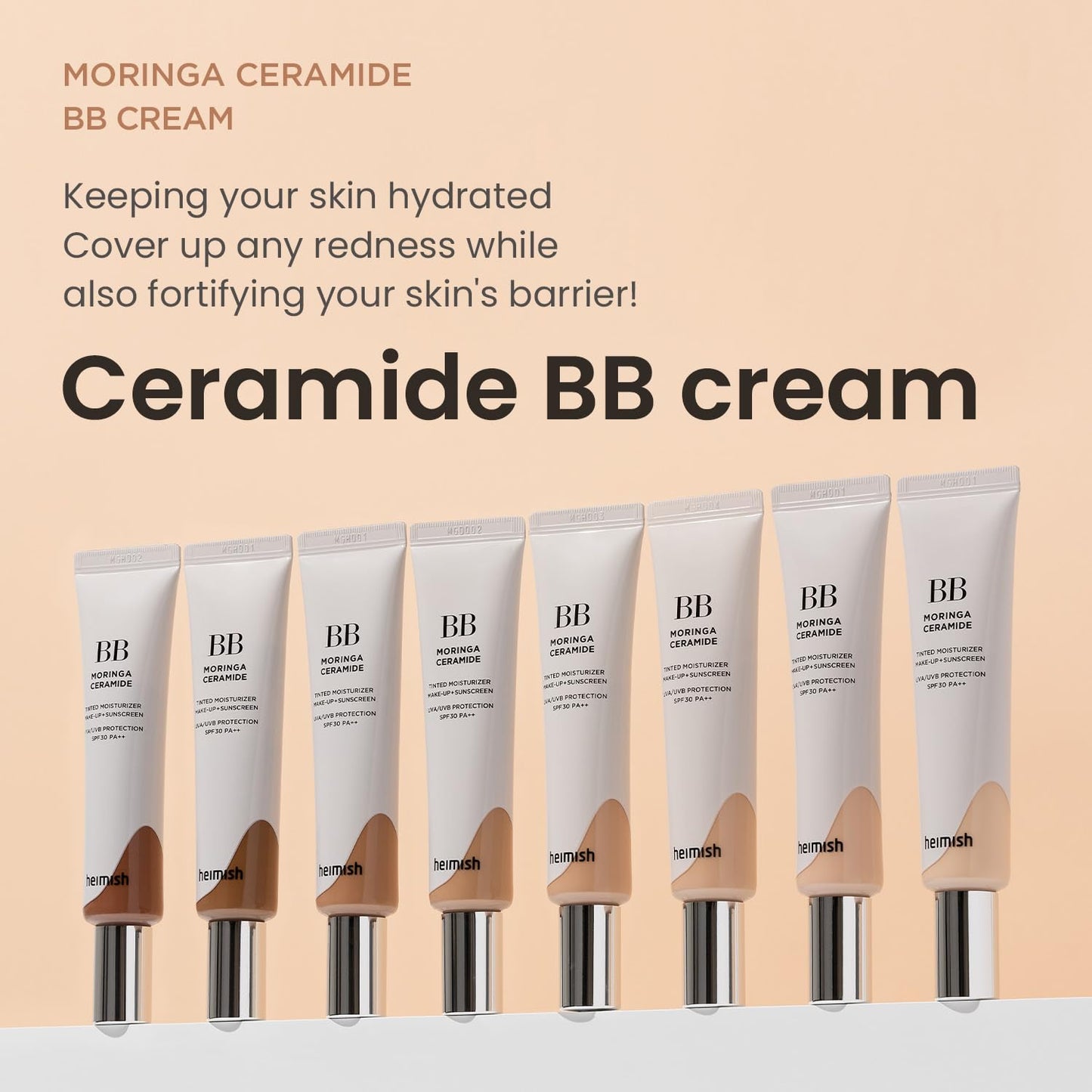 Heimish Moringa Ceramide BB Cream SPF 30 PA++