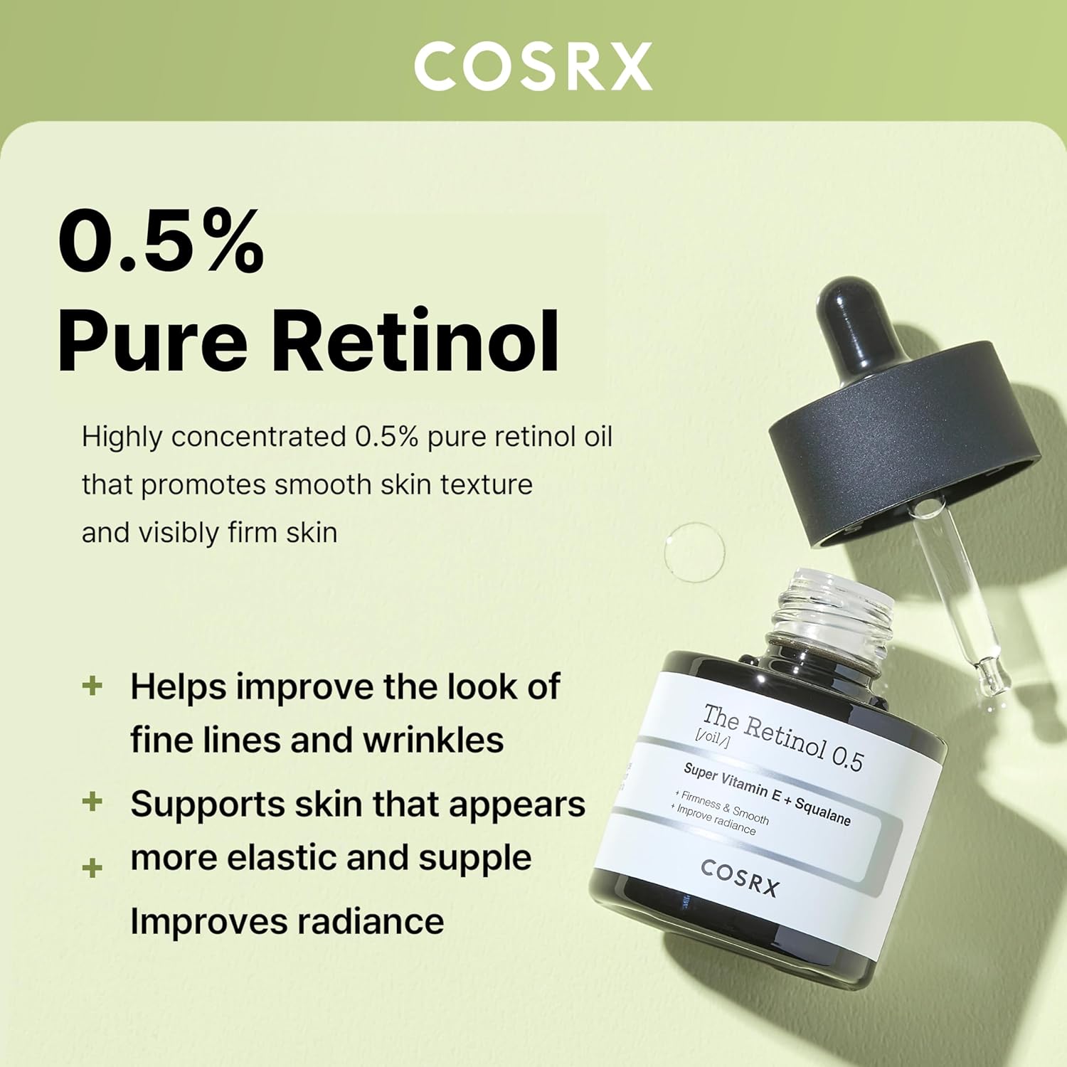 Cosrx  The Retinol 0.5 Oil
