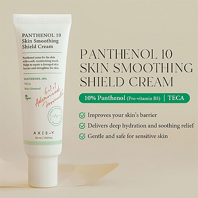 AXIS-Y Panthenol 10 Skin Smoothing Shield Cream