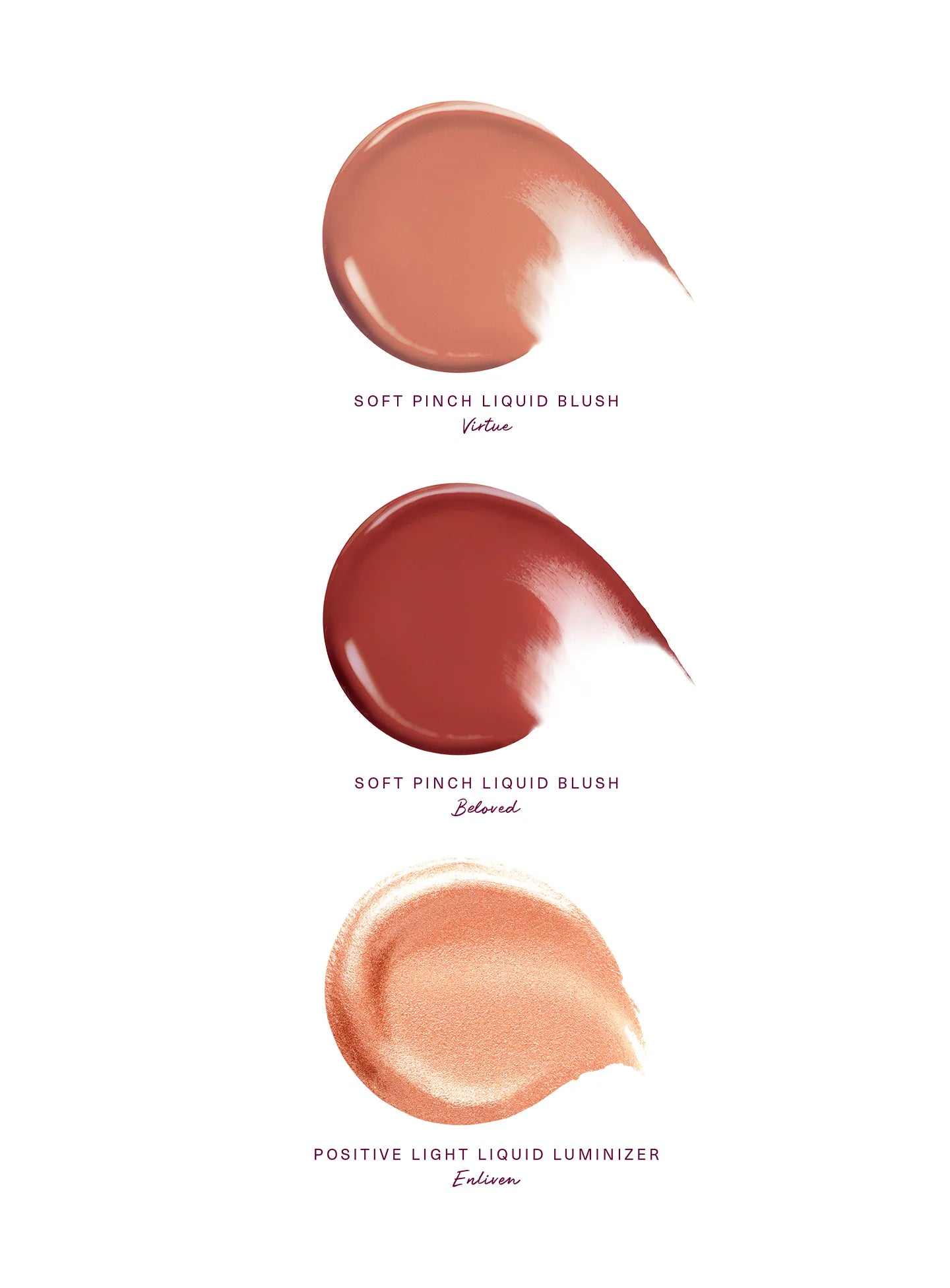 Rare Beauty Mini  Blushes & Luminize Trio