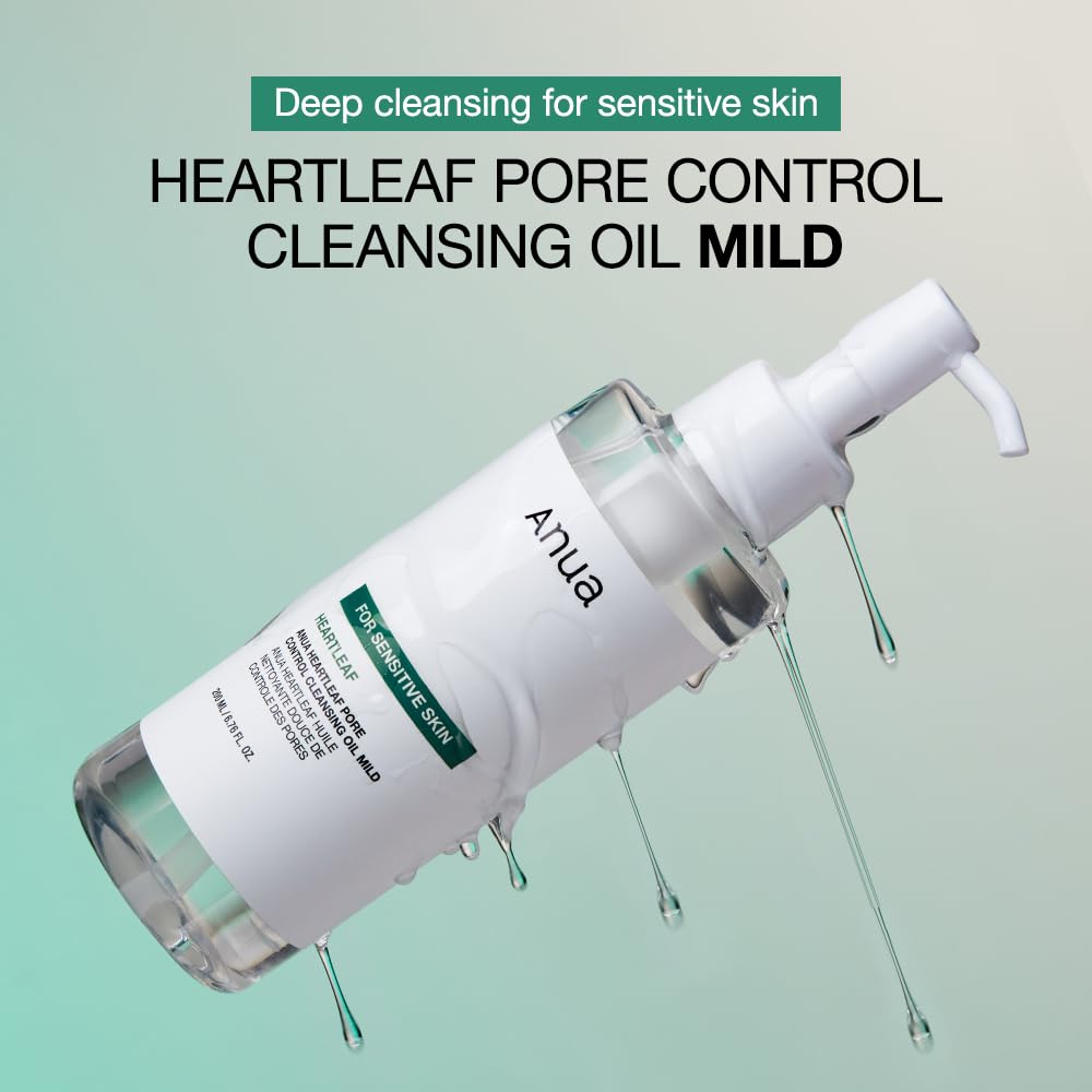 Anua Heartleaf Pore Control Cleansing Oil 200ml - Mild