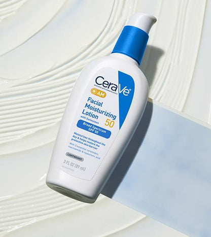 CeraVe AM Moisturizing Lotion SPF 50