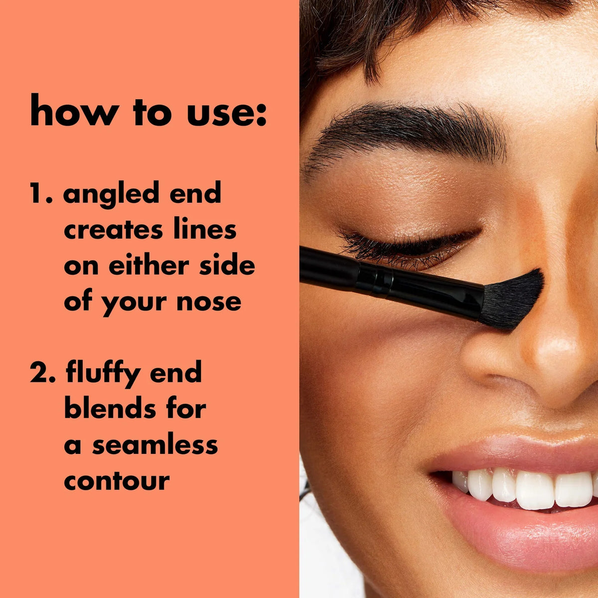 Elf Dual Ended Nose Contour Brush