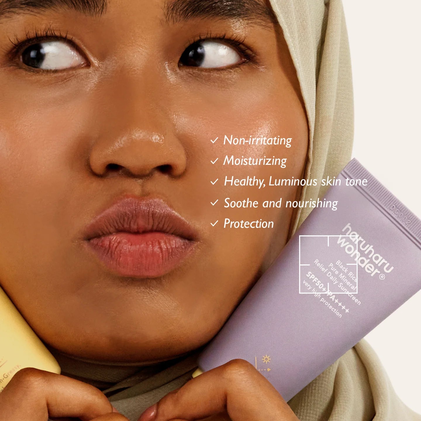 Haruharu Wonder Black Rice Pure Mineral Relief Daily Sunscreen