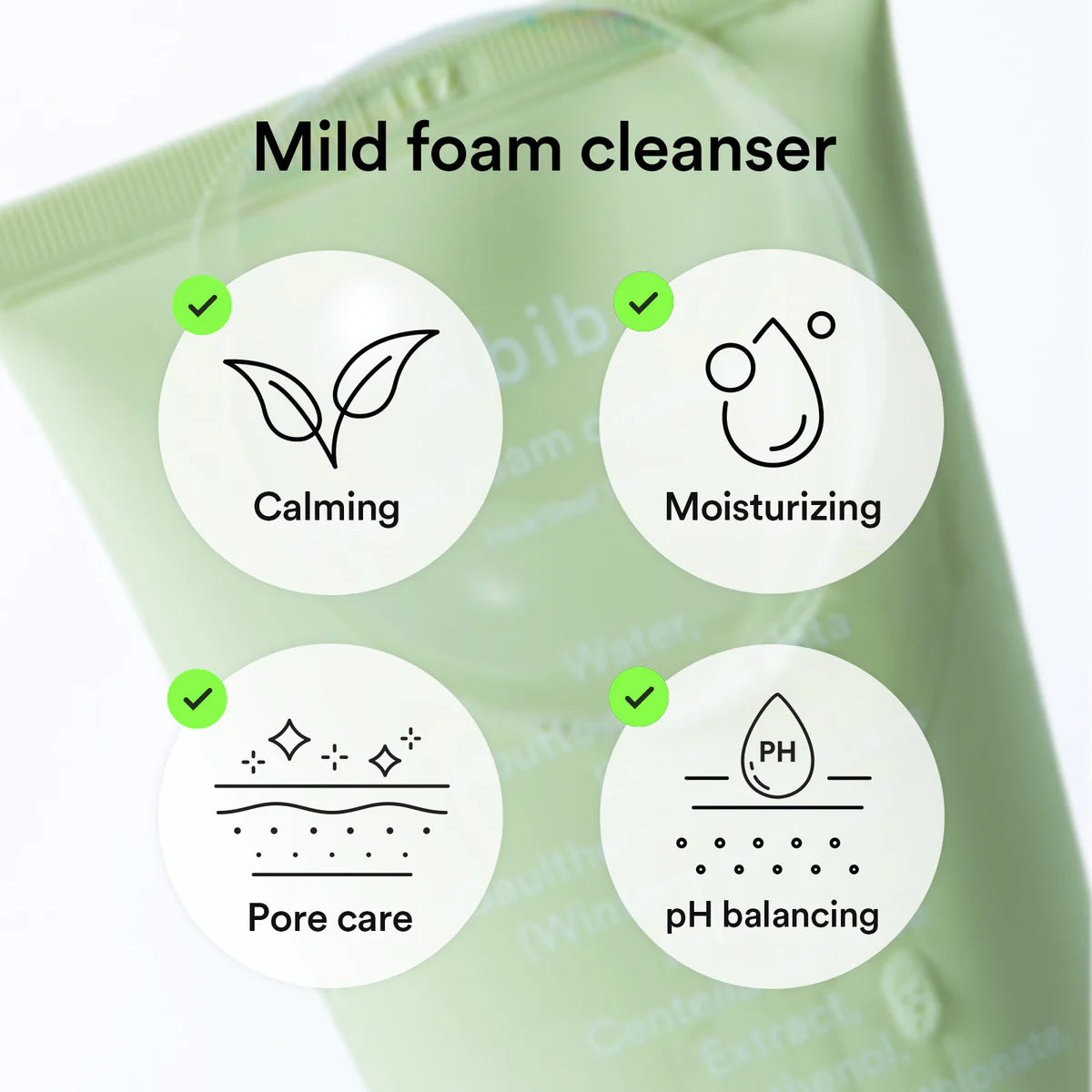 Abib Acne Foam Cleanser Heartleaf Foam