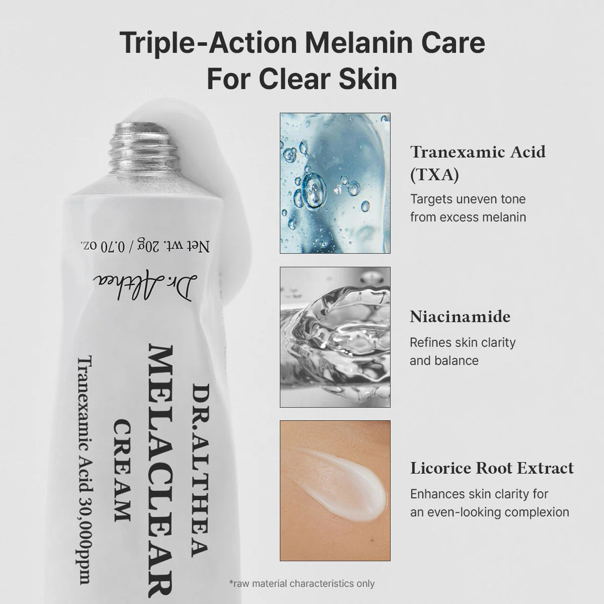 Dr. Althea  MELACLEAR CREAM 20g