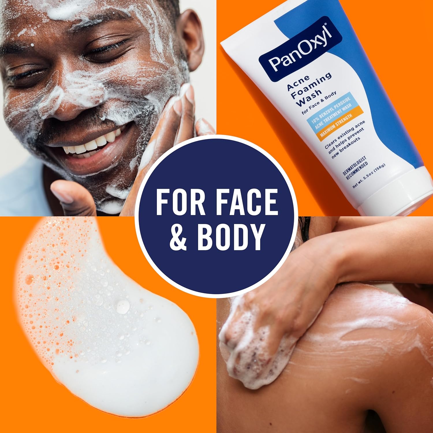 PanOxyl Acne Foaming Wash 10% 5.5oz