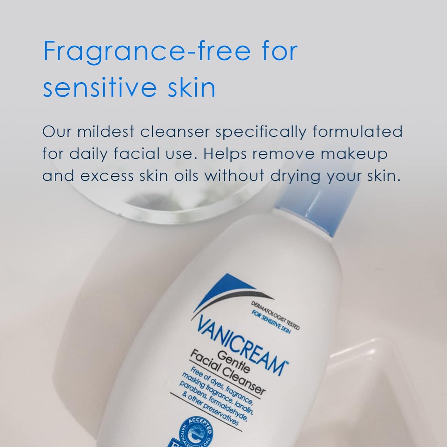 Vanicream Gentle Facial Cleanser with Pump Dispenser