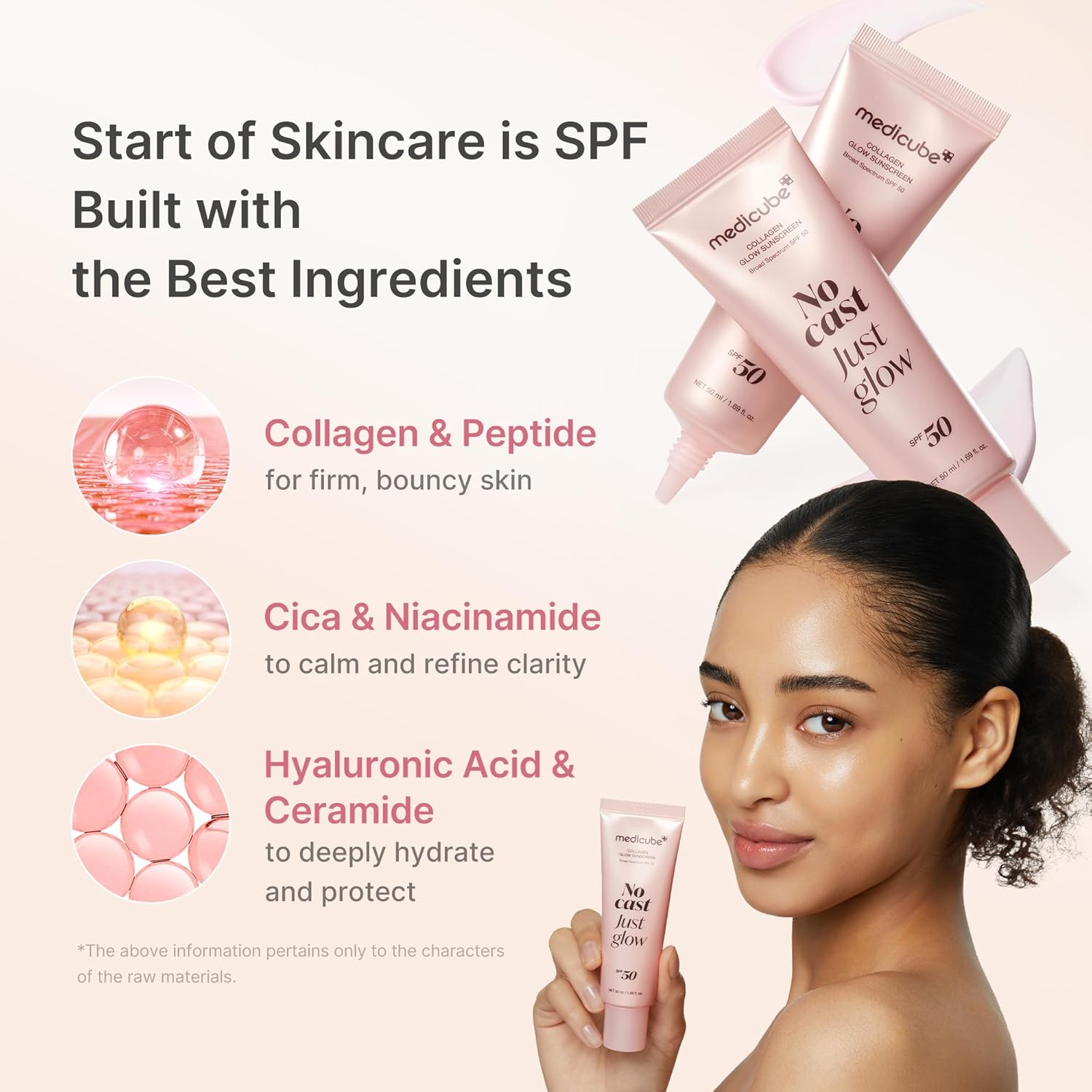 Medicube Glow Collagen Sunscreen SPF 50 50ml