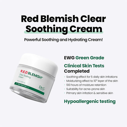 Dr. G. Red Blemish Clear Soothing Cream 70ml