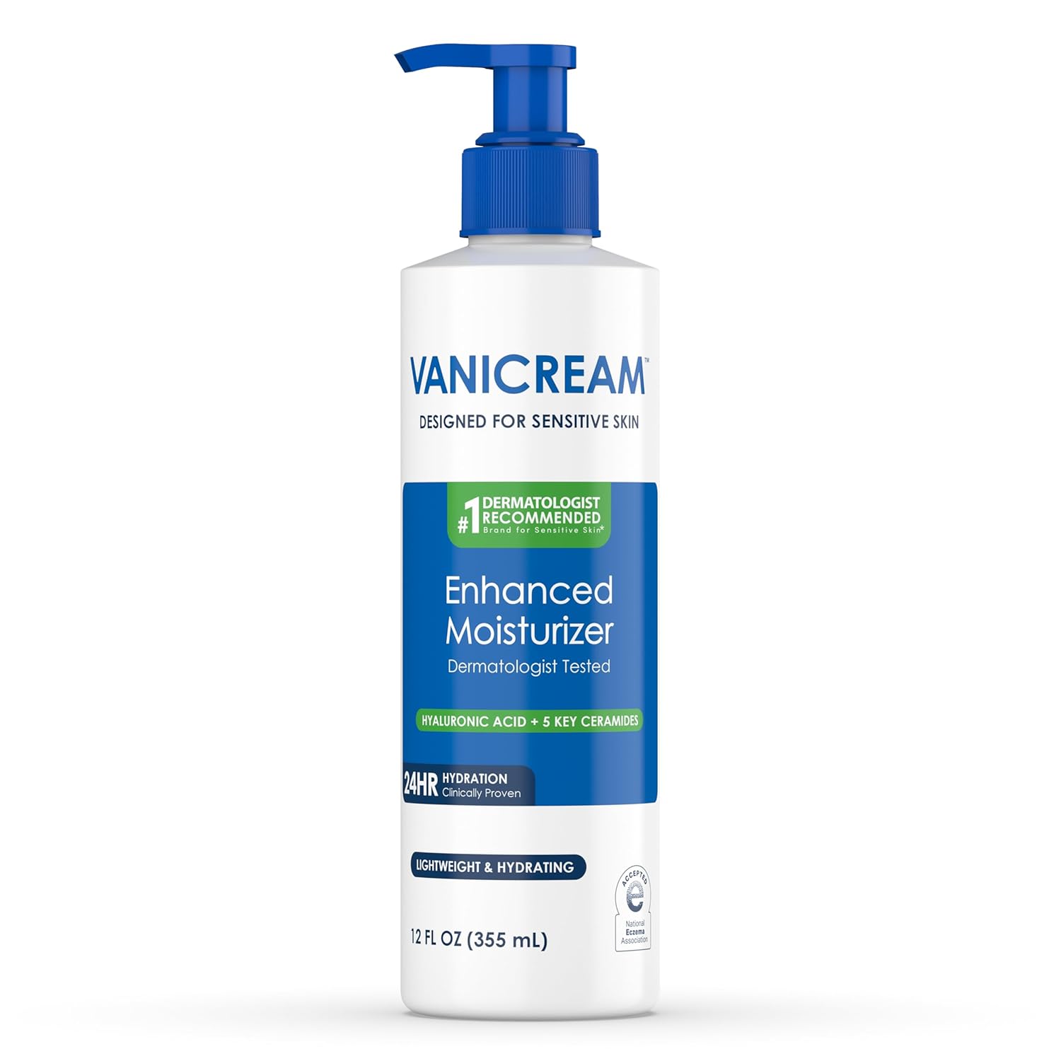 Vanicream Enhanced Moisturizer Hyaluronic Acid + 5 Key Ceramide