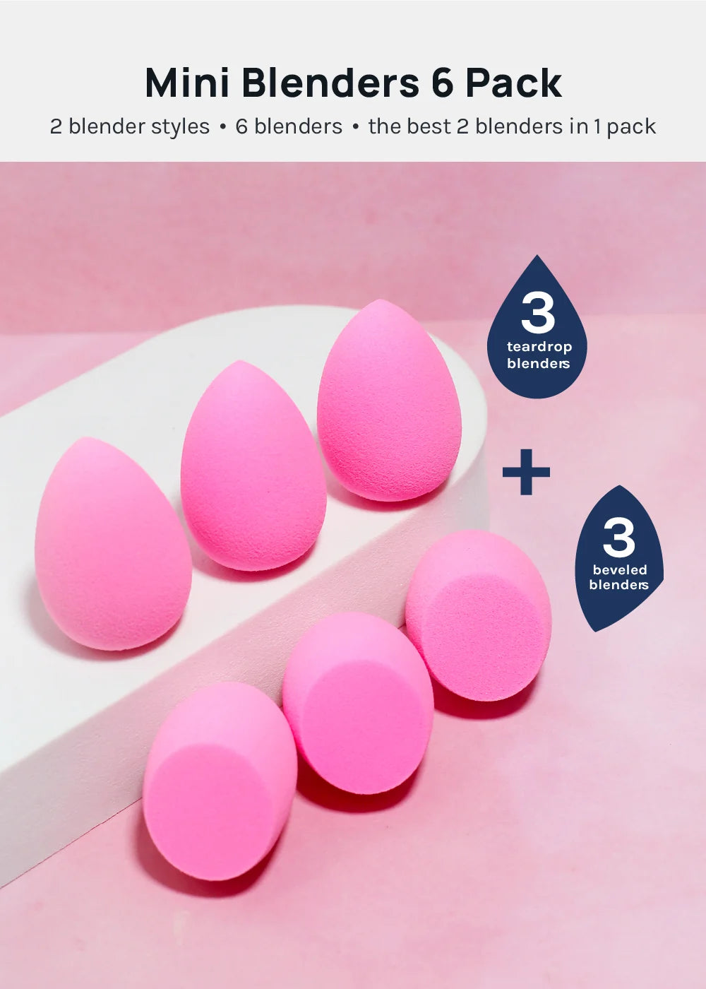AOA PAwpaw: Mini Super Soft Wonder Blender - 6 pack Mini