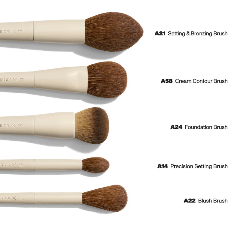 Morphe x Ariel Signature Face 5 Piece Brush Set