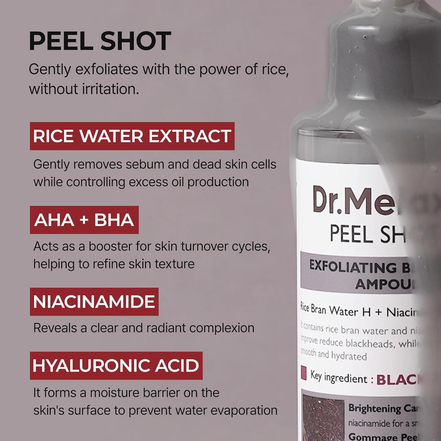 Dr. Melaxin Peel Shot Exfoliating Ampoule