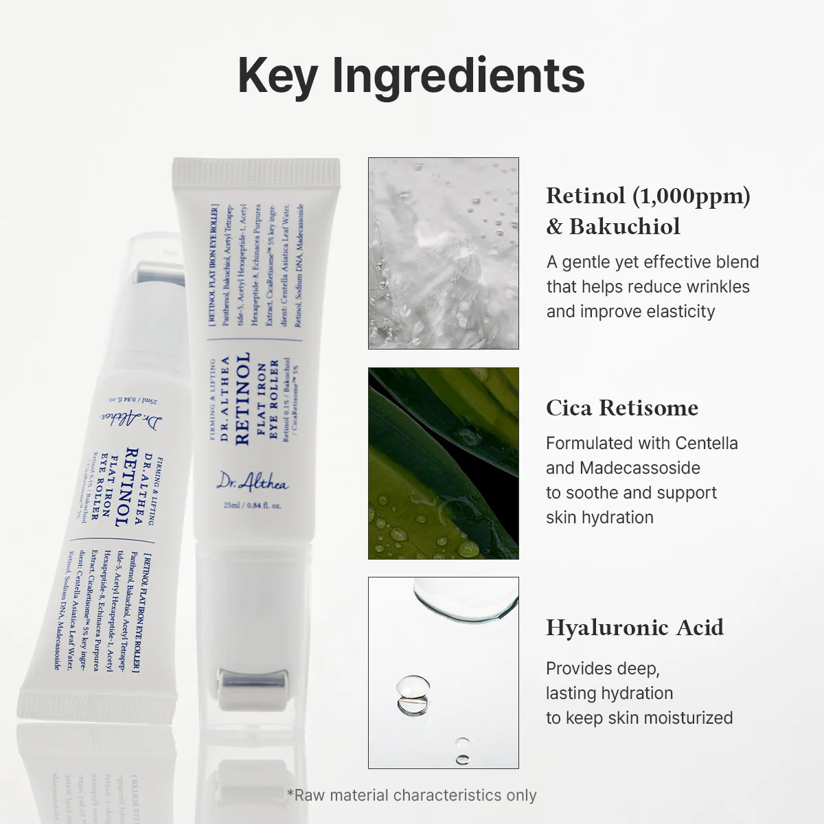 Dr. Althea  Retinol Flat Iron Eye Roller 25ml