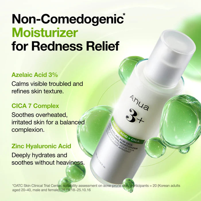Anua Azelaic Acid 3 Cica Skin Soothing Moisturizer