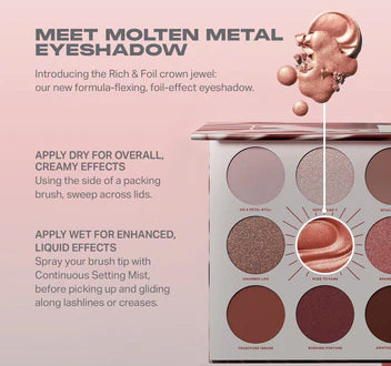 Morphe Rich & Foiled Artistry Palette