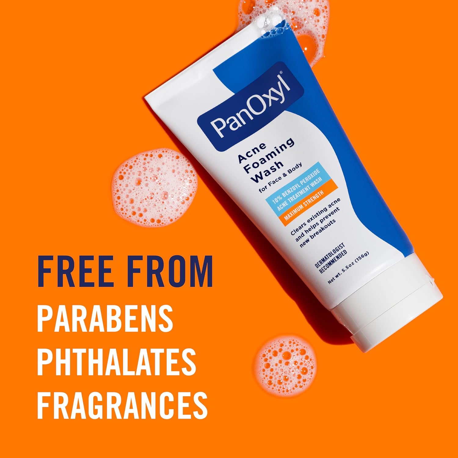 PanOxyl Acne Foaming Wash 10% 5.5oz