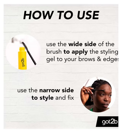 Got2B Glued 4 Brows & Edges 2In1 Gel